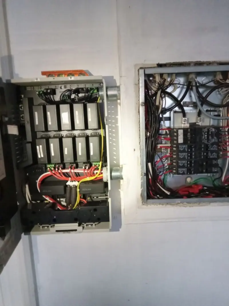 Electrical panel upgrade completed for Indoor Lighting Installation in New Port Richey East